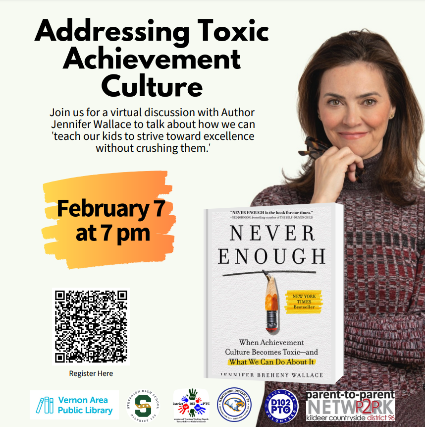 February 7:  Addressing Toxic Achievement Culture