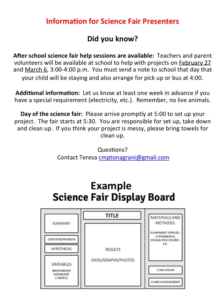 Example Science Fair