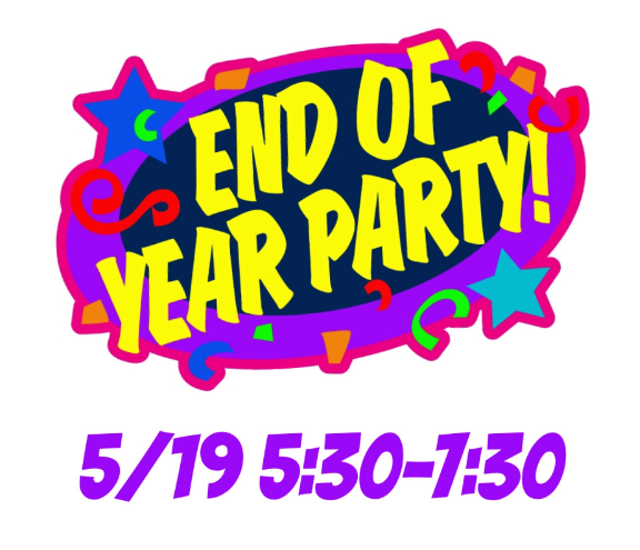 End-of-Year Party on May 19