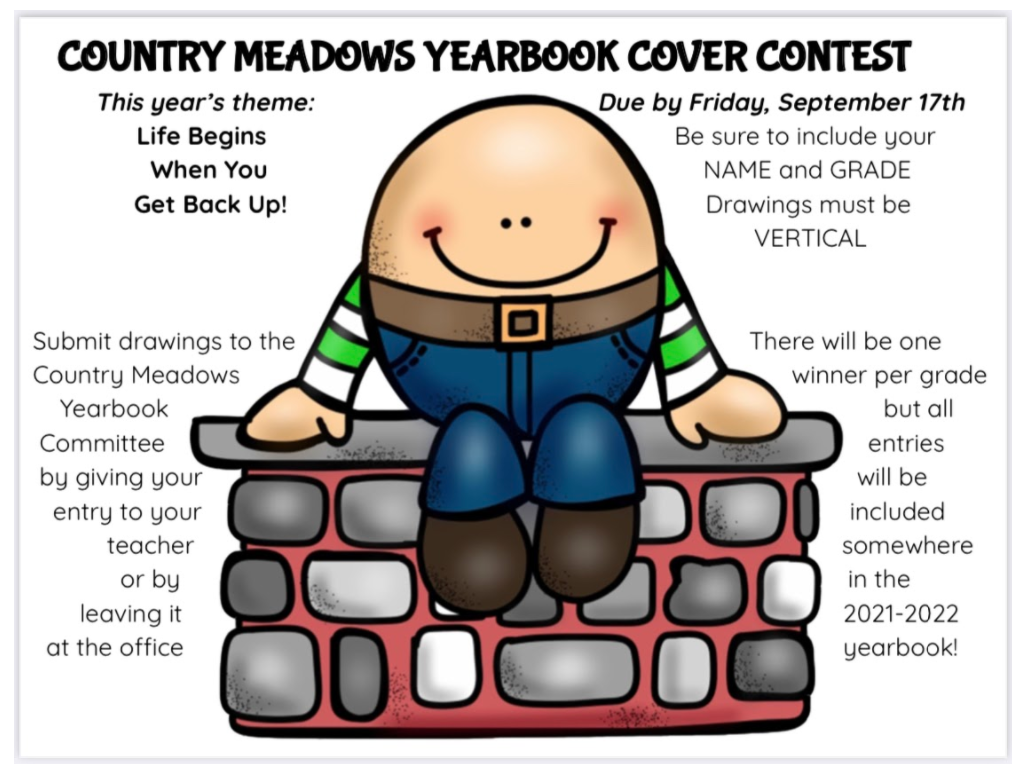 Yearbook Cover Contest: Deadline, September 17