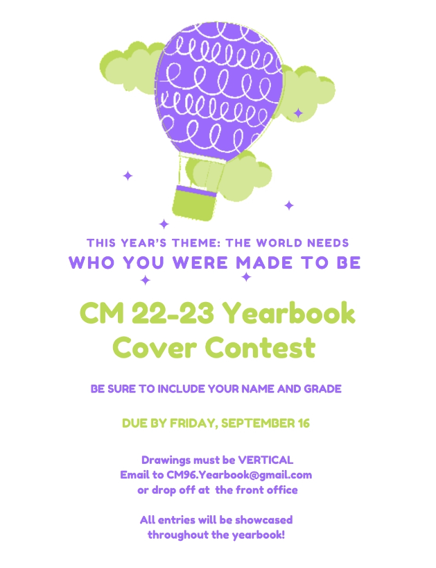 2022-23 Yearbook Cover Contest