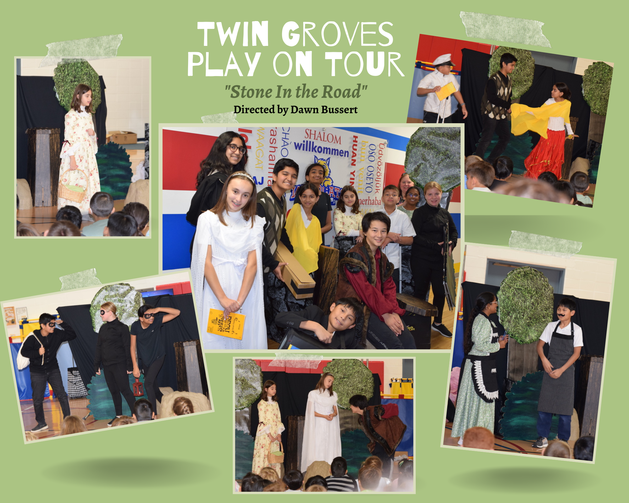 Twin Groves' Play cast tours