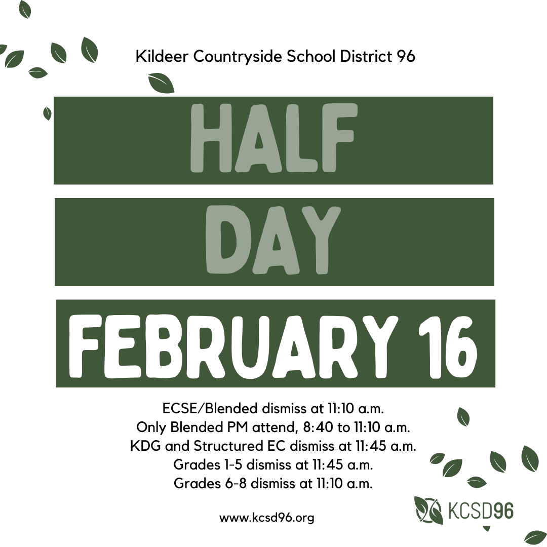 District 96 Half Day: February 19 2024