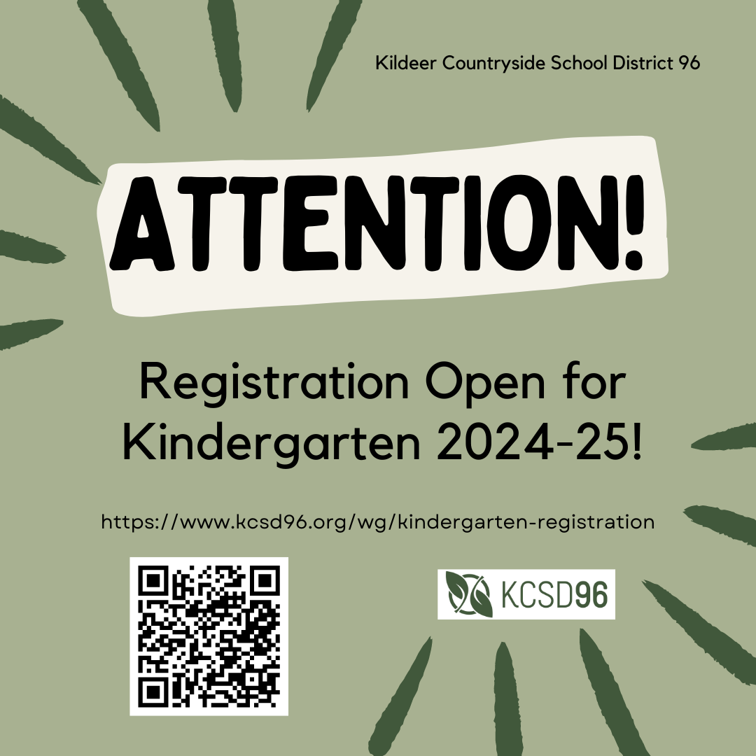 D96 Kindergarten Registration for 2023-24 School Year