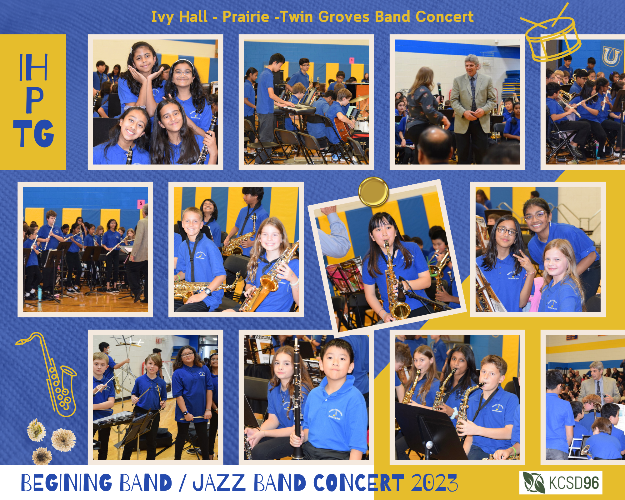 Ivy Hall - Prairie - Twin Groves Beginning Band and Jazz Band Concert, November 6, 2023