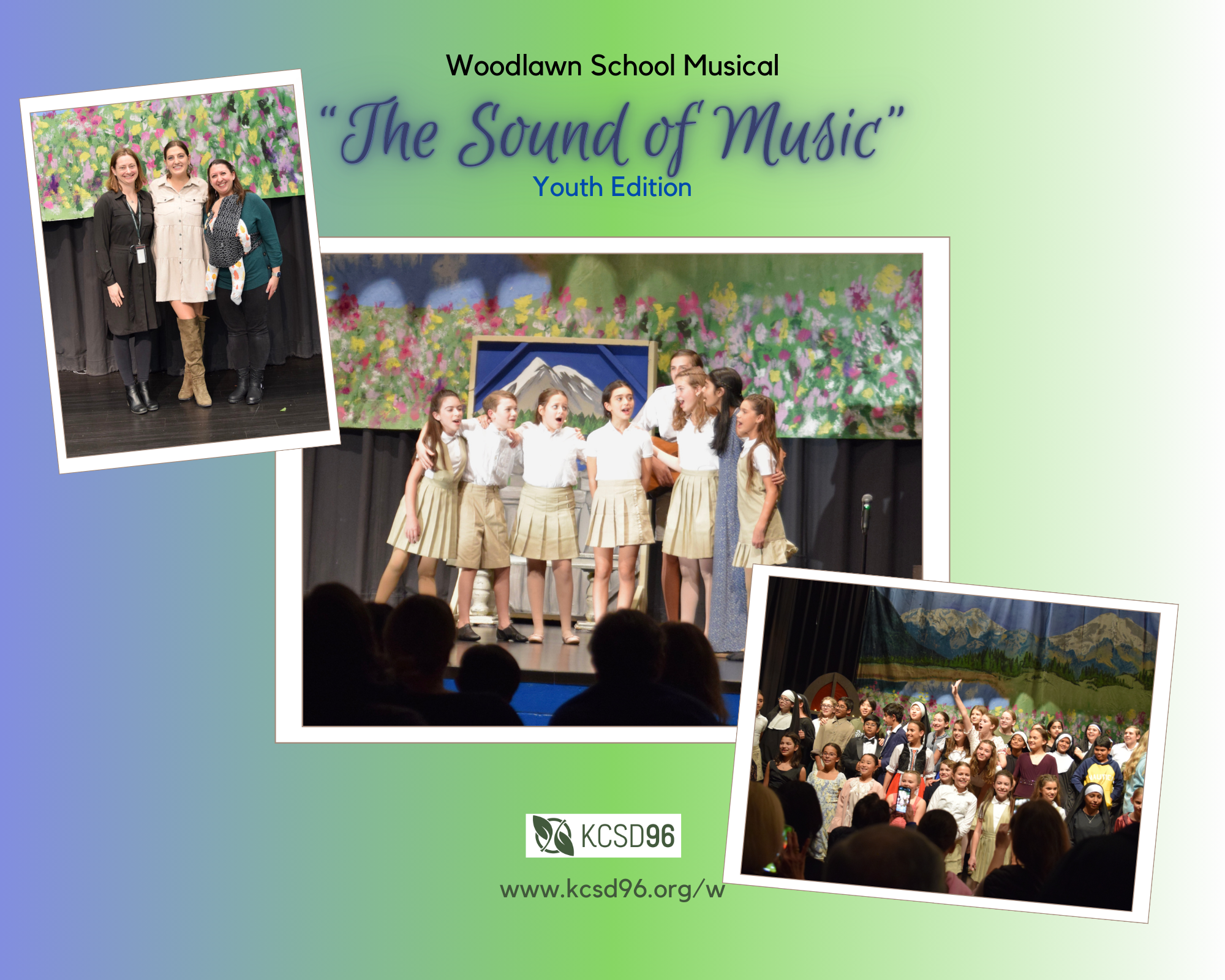 Woodlawn School Musical: Sound of Music, Youth Edition ~ November 9 and10, 2023