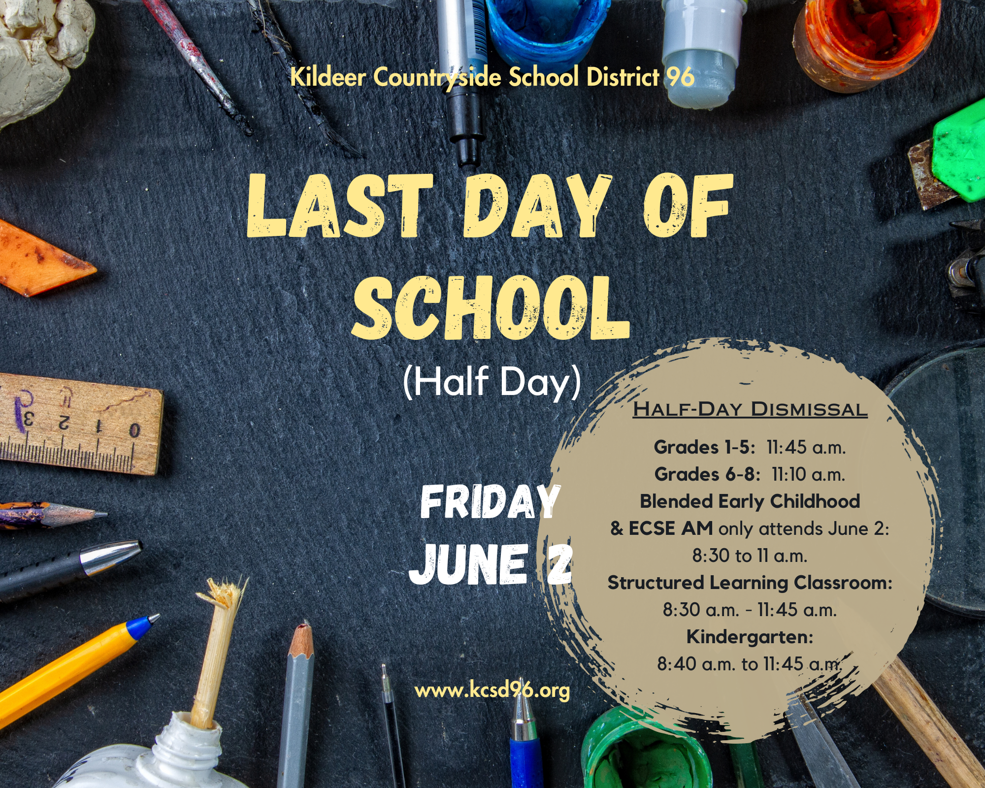 Last Day of School ~ June 2 2023