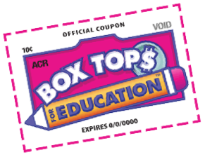Box Tops for Education proof of purchase symbol