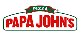 Papa John's Pizza Restaurant red and green logo