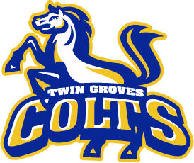 Twin Groves Colts logo