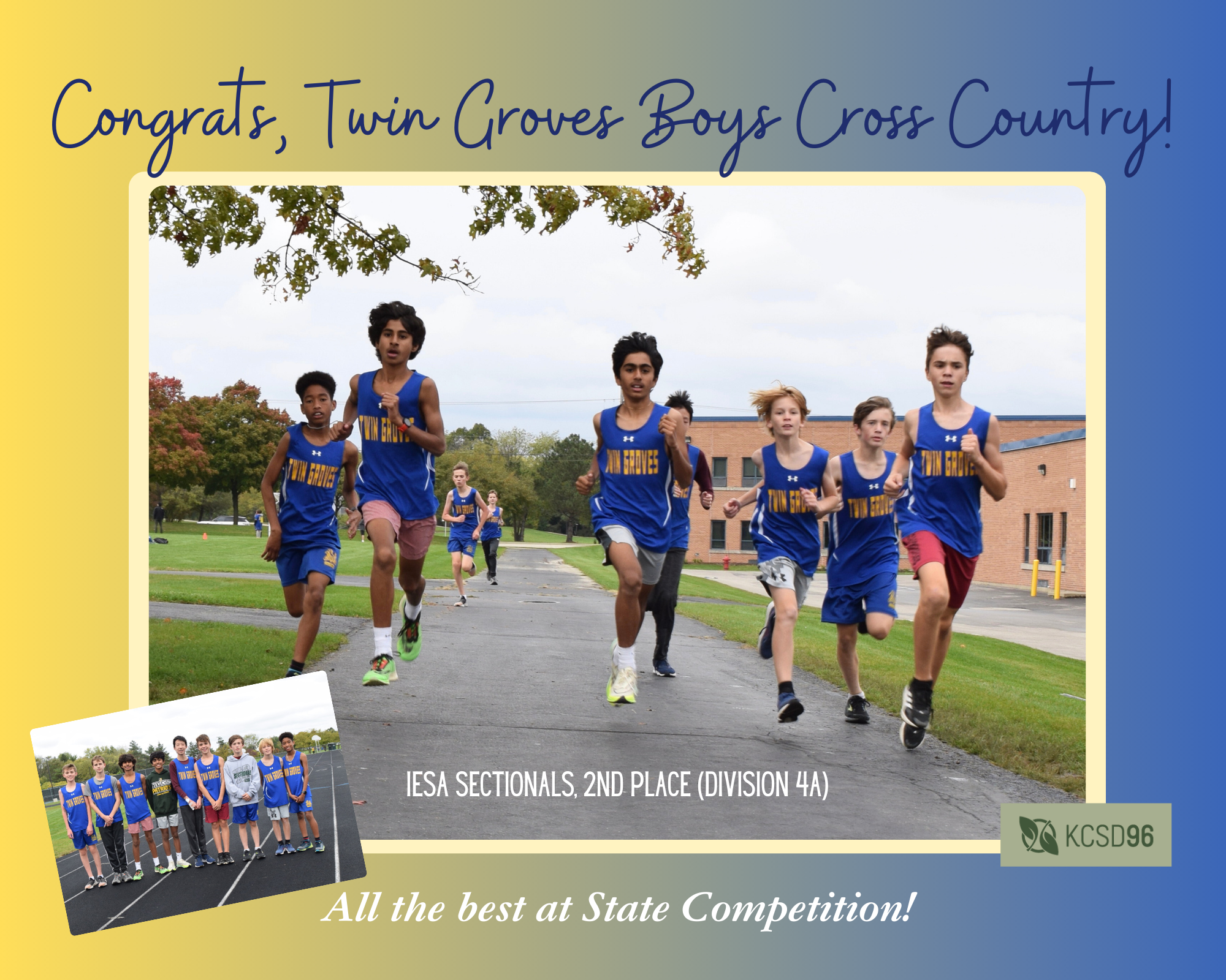 Twin Groves Boys' Cross Country 202378-24