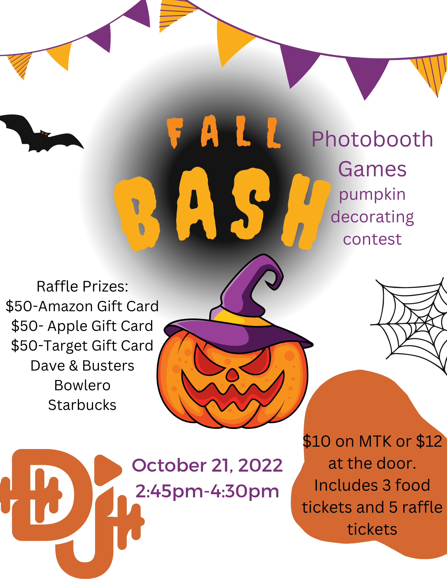 Twin Groves Fall Bash:  October 21, 2022