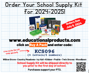 Woodlawn School Supply Kit for 2024-25