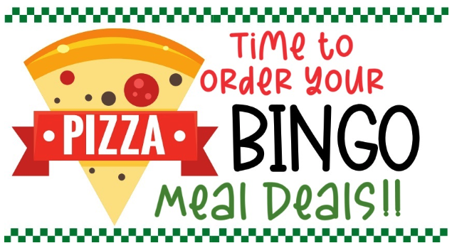 Pre-Order Meal for Pizza Bingo Night, March2024